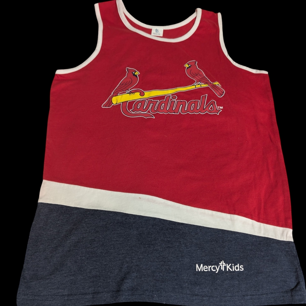 Red Cardinals Tank Top for Kids